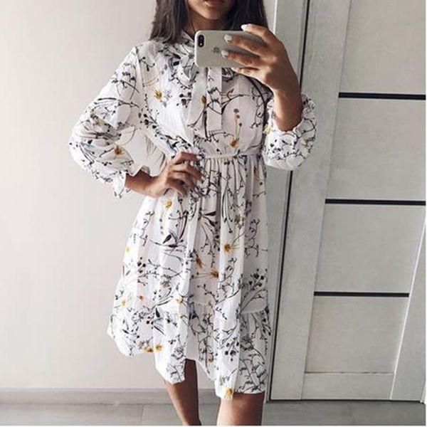 casual dresses spring women dress for ladies long sleeve printing vintage chiffon shirt 2021 polka dot floral autumn midi, Black;gray
casual dresses spring women dress for ladies long sleeve printing vintage chiffon shirt 2021 polka dot floral autumn midi, Black;gray