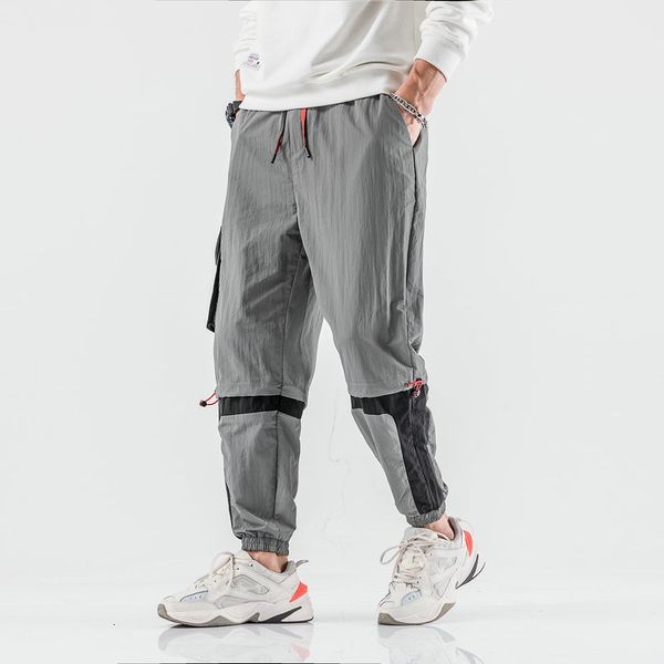 men's pants harajuku multi-pockets loose cargo jogger japanese style streetwear joggers hip hop trousers v4bi, Black
men's pants harajuku multi-pockets loose cargo jogger japanese style streetwear joggers hip hop trousers v4bi, Black