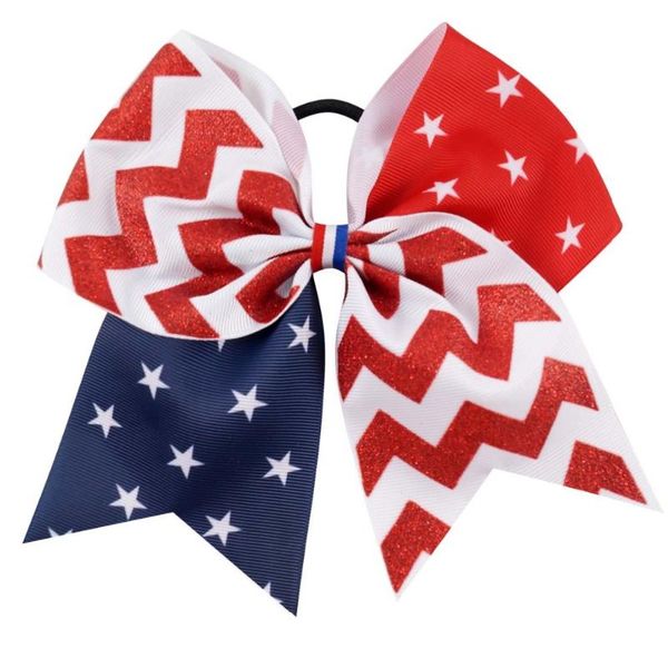 hair accessories cn 10pcs/lot 7 inch flag ribbon glitter cheer bow with elastic band for kids girls 4th july chevron headband, Slivery;white
hair accessories cn 10pcs/lot 7 inch flag ribbon glitter cheer bow with elastic band for kids girls 4th july chevron headband, Slivery;white