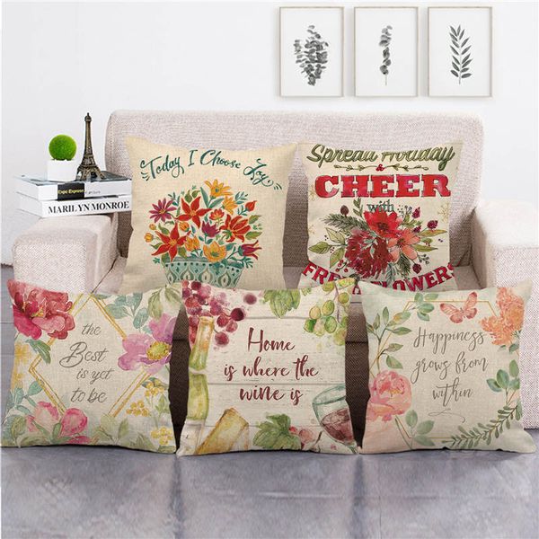 45cm*45cm beautiful wreath watercolor flowers plants linen/cotton throw pillow covers couch cushion cover home decor pillowcase
45cm*45cm beautiful wreath watercolor flowers plants linen/cotton throw pillow covers couch cushion cover home decor pillowcase