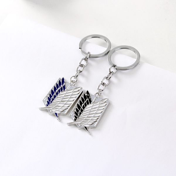 10pieces/lot attack on titan keychain wings of liberty om scouting legion eren keyring key holder chain ring new anime jewelry wholesa, Silver
10pieces/lot attack on titan keychain wings of liberty om scouting legion eren keyring key holder chain ring new anime jewelry wholesa, Silver