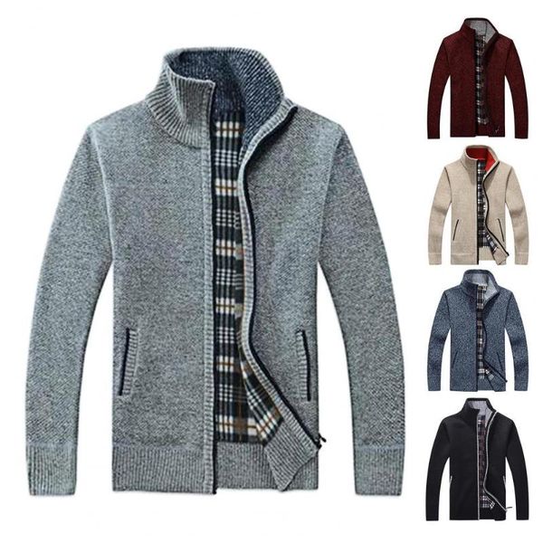 men's wool & blends 2021 autumn winter sweater coat faux fur jackets men zipper knitted thick warm casual knitwear cardigan, Black
men's wool & blends 2021 autumn winter sweater coat faux fur jackets men zipper knitted thick warm casual knitwear cardigan, Black
