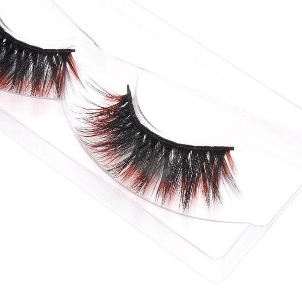 false eyelashes 1 pair 6d faux mink lashes natural drama colorful long soft handmade curly eyelash extension
false eyelashes 1 pair 6d faux mink lashes natural drama colorful long soft handmade curly eyelash extension