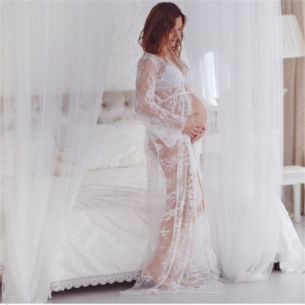 white matenity gown po shoot maternity pography props lace dresses floor length maxi dress see through 210721
white matenity gown po shoot maternity pography props lace dresses floor length maxi dress see through 210721