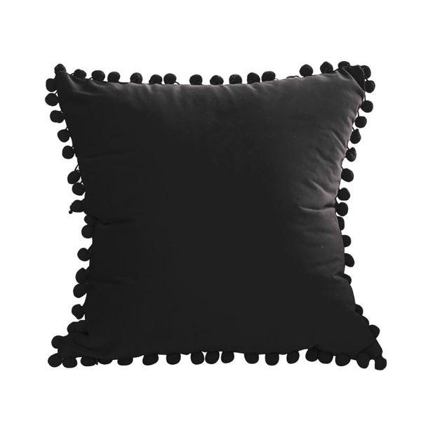 cushion/decorative pillow 45x45cm solid home office luxury throw cover soft velvet for sofa bed car living room with balls cushion case acce
cushion/decorative pillow 45x45cm solid home office luxury throw cover soft velvet for sofa bed car living room with balls cushion case acce