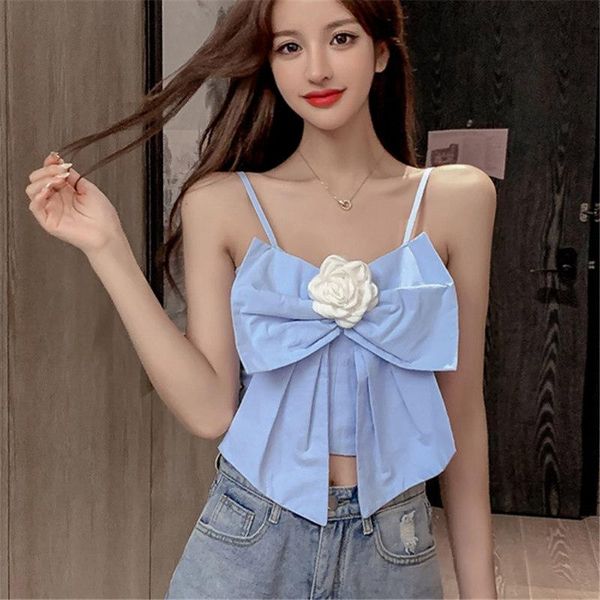 women's tanks & camis summer crop women clothes fashion bowknot solid plus size slim vest sleeveless casual short t240, White
women's tanks & camis summer crop women clothes fashion bowknot solid plus size slim vest sleeveless casual short t240, White