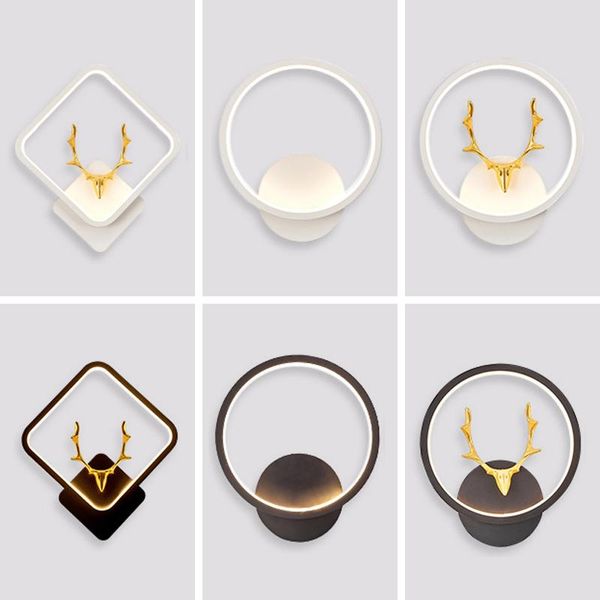wall lamp modern minimalist led creative lamps for room bedroom decor arts night light white black
wall lamp modern minimalist led creative lamps for room bedroom decor arts night light white black