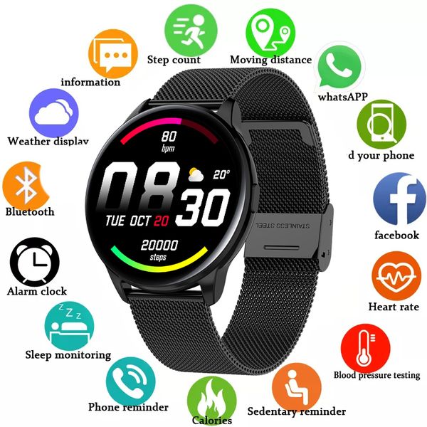 lige fashion smart watch men heart rate blood pressure multi-function sports watch for men and women waterproof smartwatch meng, Slivery;brown
lige fashion smart watch men heart rate blood pressure multi-function sports watch for men and women waterproof smartwatch meng, Slivery;brown