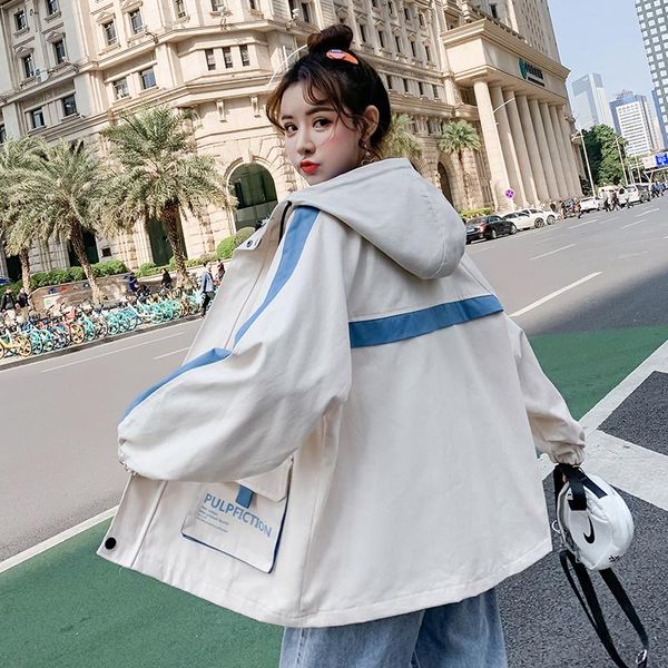 autumn winter fashion jacket women coat chin preppy style loose hooded student coat windbreaker female jacket 2021 hot, Black;brown
autumn winter fashion jacket women coat chin preppy style loose hooded student coat windbreaker female jacket 2021 hot, Black;brown