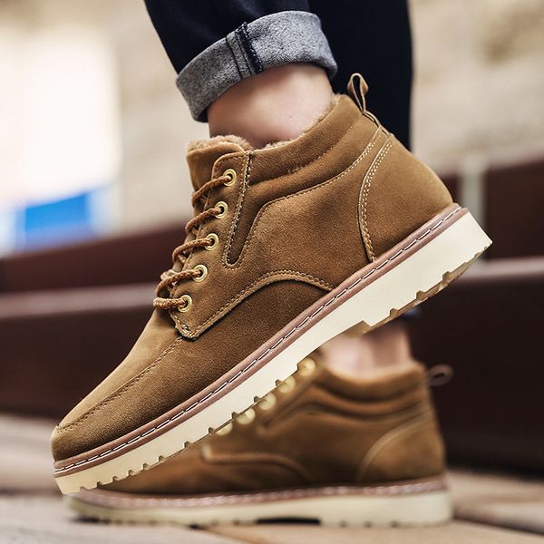 winter high-quality snow men's velvet fashion boots casual teddy shoes size 344 x9tp, Black
winter high-quality snow men's velvet fashion boots casual teddy shoes size 344 x9tp, Black