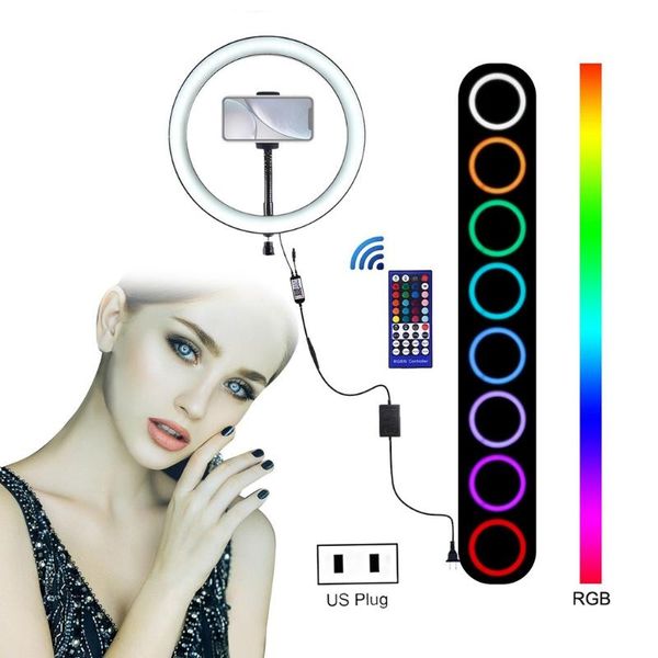compact mirrors 9inch led deskvideo ring light selfie lamp with phone stand 8 modes rgb live po pography #0528
compact mirrors 9inch led deskvideo ring light selfie lamp with phone stand 8 modes rgb live po pography #0528