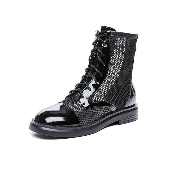 boots fashion ankle women elegant genuine leather breathable mesh shoes casual lady summer size 41 42, Black
boots fashion ankle women elegant genuine leather breathable mesh shoes casual lady summer size 41 42, Black