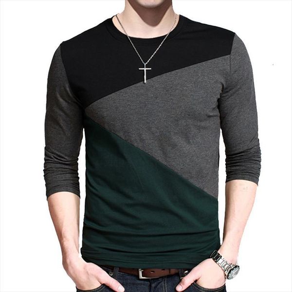 casual long sleeve patchwork design men t shirt streetwear trend o neck plus size mens clothing m 5xl, White;black
casual long sleeve patchwork design men t shirt streetwear trend o neck plus size mens clothing m 5xl, White;black