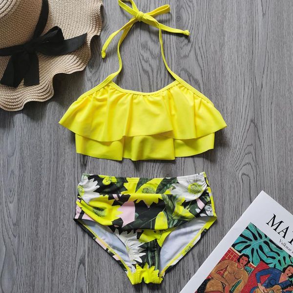 floral ruffle girl swimsuit kids swimwear 5-14 years halter girl bikini set two piece teenage girls bathing suit beachwear
floral ruffle girl swimsuit kids swimwear 5-14 years halter girl bikini set two piece teenage girls bathing suit beachwear