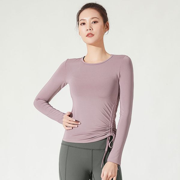 2020 new yoga women's autumn and winter long sleeve sports running fitness suit elastic quick drying naked feeling slim top, Gray
2020 new yoga women's autumn and winter long sleeve sports running fitness suit elastic quick drying naked feeling slim top, Gray