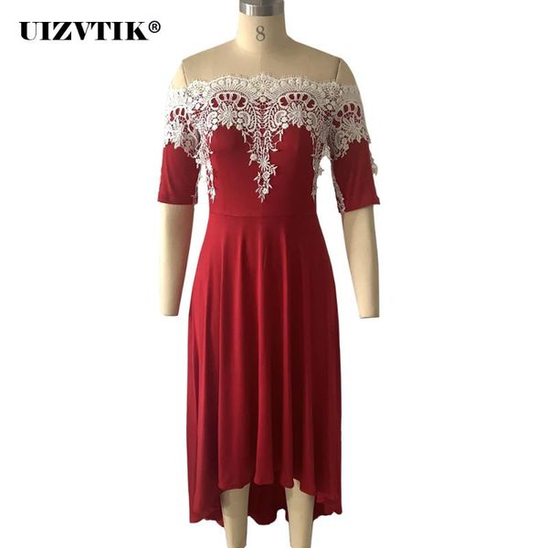 strapless lace summer dress women 2021 elegant slash neck formal long party dress casual plus size irregular maxi dresses, White;black
strapless lace summer dress women 2021 elegant slash neck formal long party dress casual plus size irregular maxi dresses, White;black