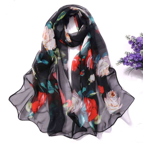 scarves printed silk scarf, long, soft, beach shawl, womens fashion, 30 piece set pl0s, Blue;gray 
scarves printed silk scarf, long, soft, beach shawl, womens fashion, 30 piece set pl0s, Blue;gray