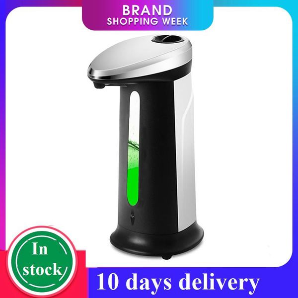 400ml soap dispenser automatic smart sensor touchless sanitizer dispensador de jabon bottle for kitchen bathroom soap dispenser
400ml soap dispenser automatic smart sensor touchless sanitizer dispensador de jabon bottle for kitchen bathroom soap dispenser