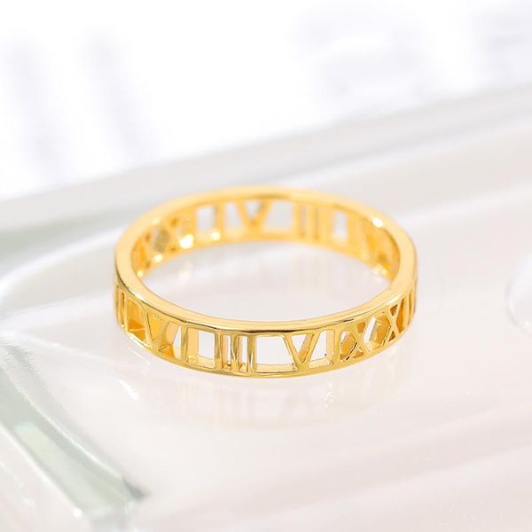 cluster rings classic roman numerals vintage jewelry stainless steel rose gold wedding for women men friend gift 2021, Golden;silver
cluster rings classic roman numerals vintage jewelry stainless steel rose gold wedding for women men friend gift 2021, Golden;silver