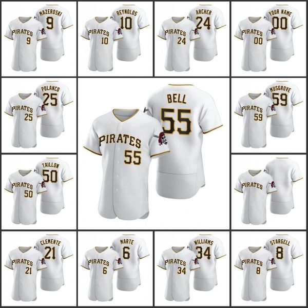 pittsburghpirates baseball jersey men women youth #21 roberto clemente 8 willie stargell 55 josh bell 24 chris archer custom white, Black
pittsburghpirates baseball jersey men women youth #21 roberto clemente 8 willie stargell 55 josh bell 24 chris archer custom white, Black