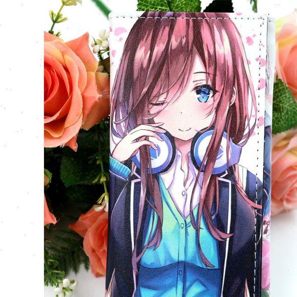 anime the quintessential quintuplets long wallet nakano miku clutch purse with card holder, Red;black
anime the quintessential quintuplets long wallet nakano miku clutch purse with card holder, Red;black