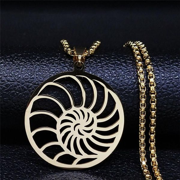 pendant necklaces afawa 2021 snails stainless steel statement necklace for women gold color pendants jewelry collares largos n4117s01, Silver
pendant necklaces afawa 2021 snails stainless steel statement necklace for women gold color pendants jewelry collares largos n4117s01, Silver