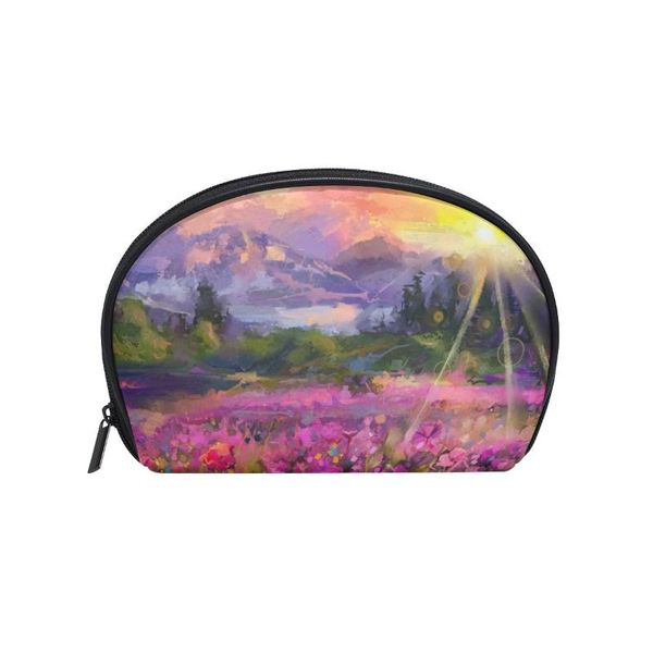 fengju multifuncition shell cosmetic bag purse half moon hanging travel toiletry pouch for girls woman abstract colorful
fengju multifuncition shell cosmetic bag purse half moon hanging travel toiletry pouch for girls woman abstract colorful