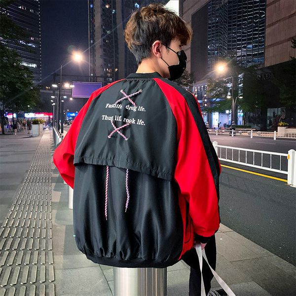 2021 new casual desenhos animados retalhos jaqueta moda hip hop harajuku hoodies de beisebol dos homens zper outwear rua s 0q79, Black
2021 new casual desenhos animados retalhos jaqueta moda hip hop harajuku hoodies de beisebol dos homens zper outwear rua s 0q79, Black