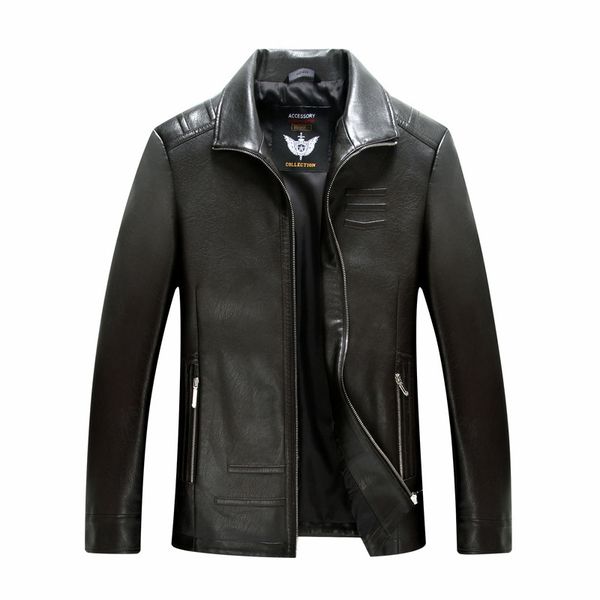 tang cool sheep skin men jacket brand clothing 2021 new autumn spring motorcycle leather coat plus size 4xl e601, Black
tang cool sheep skin men jacket brand clothing 2021 new autumn spring motorcycle leather coat plus size 4xl e601, Black