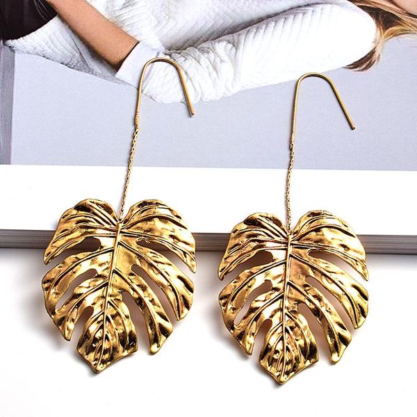 dangle & chandelier trendy simple pendant earrings for women leaves shaped hanging drops fashion stylish jewelry female, Silver
dangle & chandelier trendy simple pendant earrings for women leaves shaped hanging drops fashion stylish jewelry female, Silver