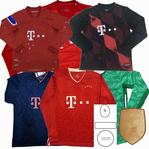 2020 2020 bayern long sleeve soccer jerseys neuer sane gnabry coman muller lewandowski munich home away 3rd 20 21 football full shirt, Black;yellow
2020 2020 bayern long sleeve soccer jerseys neuer sane gnabry coman muller lewandowski munich home away 3rd 20 21 football full shirt, Black;yellow