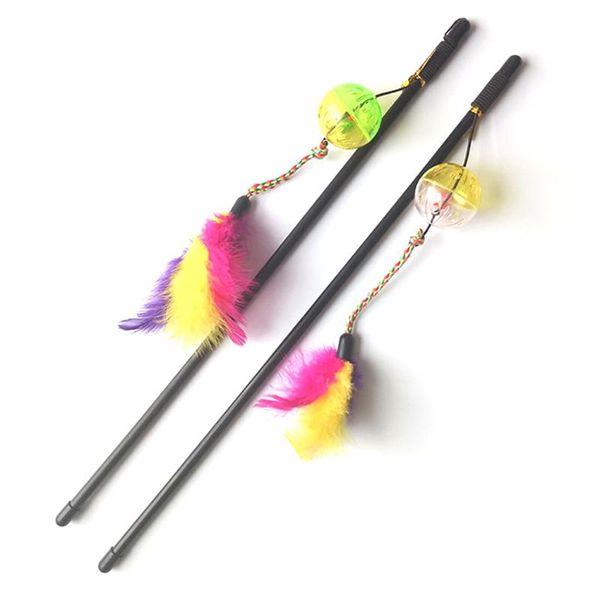 1pcs/2pcs cat toy cat teaser wand interactive feather wand kitten teaser bell toys for cats pet supplies
1pcs/2pcs cat toy cat teaser wand interactive feather wand kitten teaser bell toys for cats pet supplies