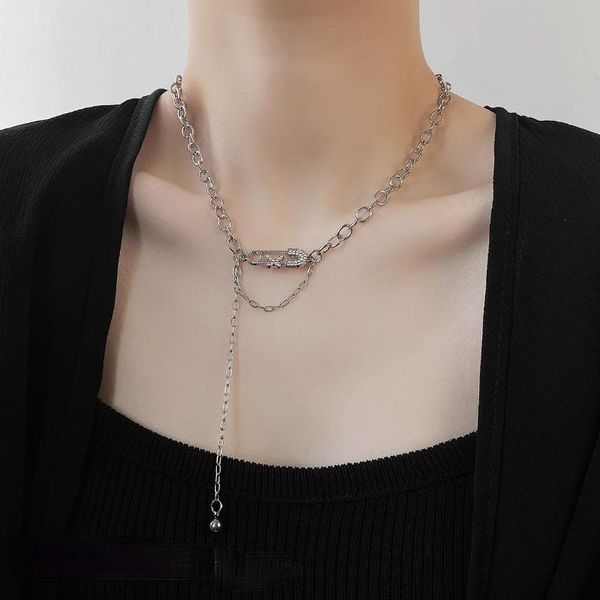 pendant necklaces vsnow korean fashion paper clip butterfly necklace for women girls asymmetry chunky chain long tassel jewellery, Silver
pendant necklaces vsnow korean fashion paper clip butterfly necklace for women girls asymmetry chunky chain long tassel jewellery, Silver
