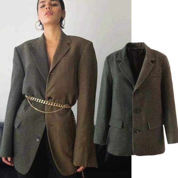 women's suits & blazers elmsk blazer mujer 2021 winter ins fashion blogger vintage patchwork loose woollen women and jackets top, White;black
women's suits & blazers elmsk blazer mujer 2021 winter ins fashion blogger vintage patchwork loose woollen women and jackets top, White;black
