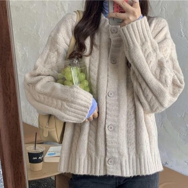 women's knits & tees cardigan women simple sweet thicker knitwear sweaters womens warm fashion stylish all-match daily jumpers ins leis, White
women's knits & tees cardigan women simple sweet thicker knitwear sweaters womens warm fashion stylish all-match daily jumpers ins leis, White