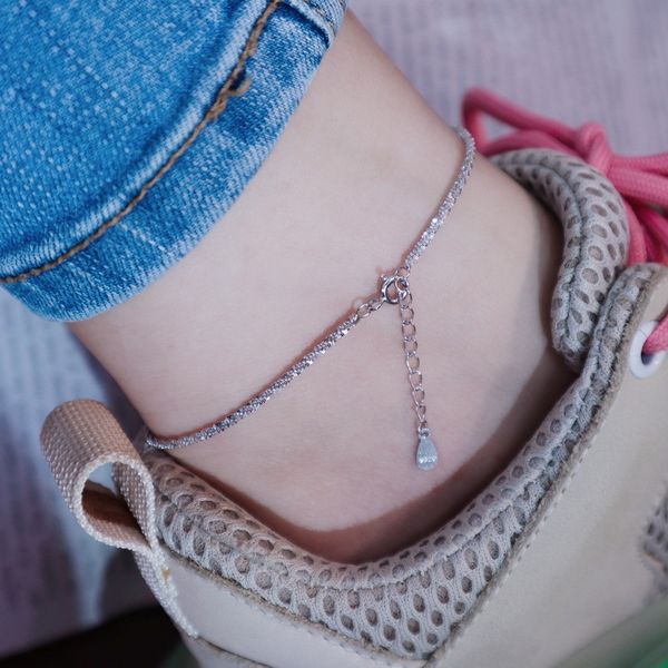 anklets s925 silver simple personality all over the sky star anklet small fresh korean fashion versatile sparkling women, Red;blue
anklets s925 silver simple personality all over the sky star anklet small fresh korean fashion versatile sparkling women, Red;blue