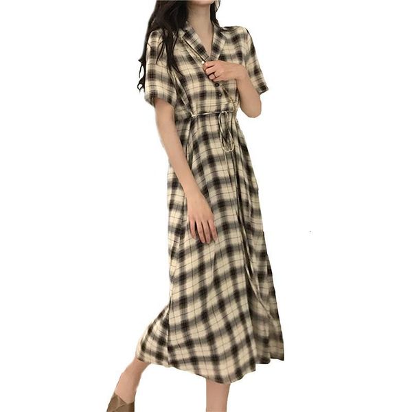 women wear shirt in long summer dress 2021 dressed women's from vintage chic v-neck classic simple clothes mryc, Black;gray
women wear shirt in long summer dress 2021 dressed women's from vintage chic v-neck classic simple clothes mryc, Black;gray