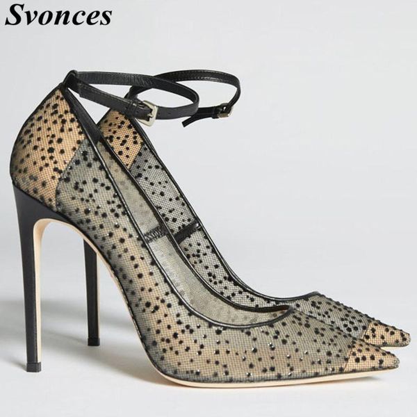 dress shoes chic black lace mesh high heels pumps classy women rhinestones pointy stiletto heel fashion ankle-wrap
dress shoes chic black lace mesh high heels pumps classy women rhinestones pointy stiletto heel fashion ankle-wrap