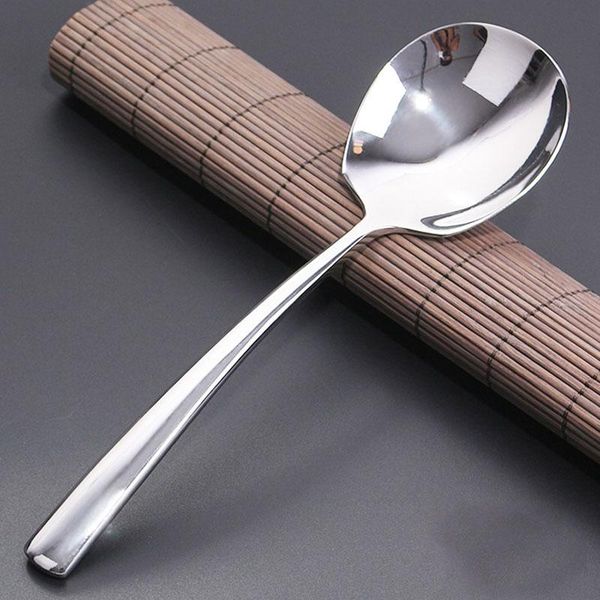 spoons 8.7" large stainless steel buffet serving public spoon thickened soup stirring tablespoon western restaurant round
spoons 8.7" large stainless steel buffet serving public spoon thickened soup stirring tablespoon western restaurant round
