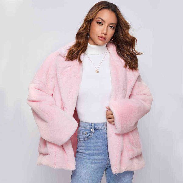 winter long short hair lapel temperament commuting lantern sleeve pink splicing long sleeve fur 211207, Black
winter long short hair lapel temperament commuting lantern sleeve pink splicing long sleeve fur 211207, Black