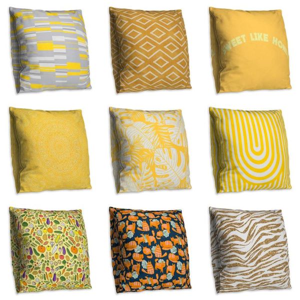 yellow color double side print cushion cover polyester decorative for sofa seat soft throw pillow case cover 45x45cm home decor
yellow color double side print cushion cover polyester decorative for sofa seat soft throw pillow case cover 45x45cm home decor