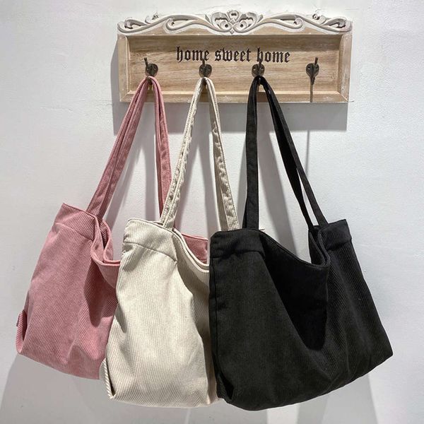 fashion student literature corduroy capacity classic versatile simple large solid color portable canvas women's bag
fashion student literature corduroy capacity classic versatile simple large solid color portable canvas women's bag
