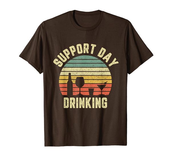 vintage support day drinking shirt retro alcohol gift tshirt, White;black
vintage support day drinking shirt retro alcohol gift tshirt, White;black