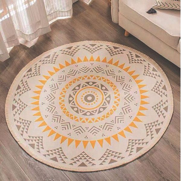 carpets bohemian national style carpet round anti-slip floor for living room cotton linen tassel area rugs bedroom home decor
carpets bohemian national style carpet round anti-slip floor for living room cotton linen tassel area rugs bedroom home decor