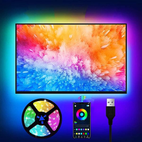 strips 2021 led strip lamp bar usb tv back lighting kit remote us flexible light ribbon tape home decoration
strips 2021 led strip lamp bar usb tv back lighting kit remote us flexible light ribbon tape home decoration