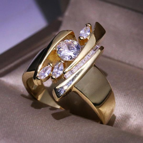 wedding rings big golden color ring geometric concept design for woman finger accessories brand cocktail party eye-catching jewelry, Slivery;golden
wedding rings big golden color ring geometric concept design for woman finger accessories brand cocktail party eye-catching jewelry, Slivery;golden