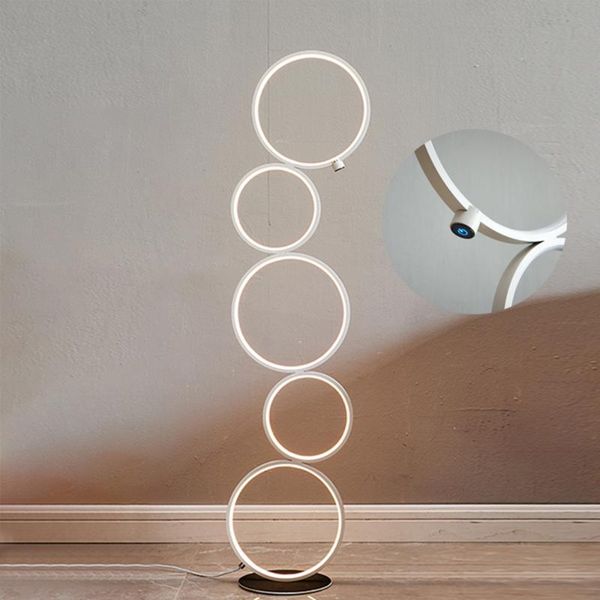 floor lamps modern bedroom decoration touch switch led lamp rings living room bedsides standing light home lighting fixtures
floor lamps modern bedroom decoration touch switch led lamp rings living room bedsides standing light home lighting fixtures