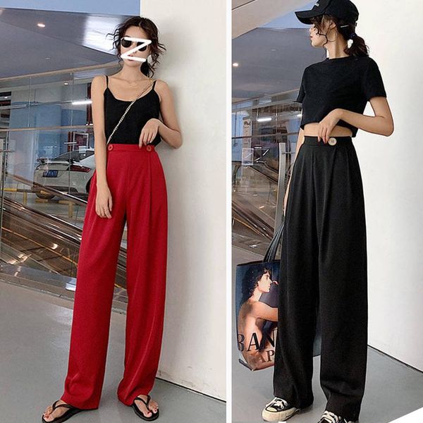 women's pants & capris black and red cargo women streetwear clothes bell bottom dress wide leg pant leather sweatpants trousers, Black;white
women's pants & capris black and red cargo women streetwear clothes bell bottom dress wide leg pant leather sweatpants trousers, Black;white