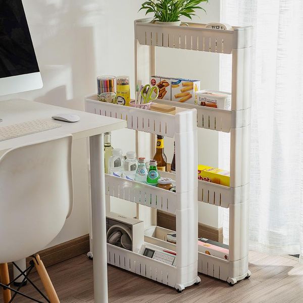 kitchen storage & organization 3 tier slim cart rack with wheels for fridge gap movable bathroom organizer shelf holder
kitchen storage & organization 3 tier slim cart rack with wheels for fridge gap movable bathroom organizer shelf holder