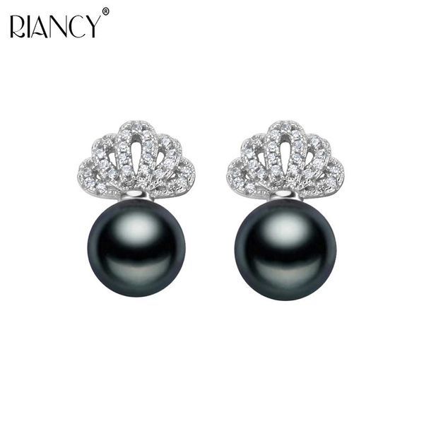 stud fashion natural freshwater black pearl earring for women princess style wedding engaged gift, Golden;silver
stud fashion natural freshwater black pearl earring for women princess style wedding engaged gift, Golden;silver